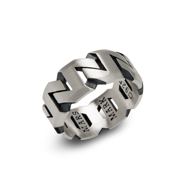 MARS MARK || Mars Chain Ring No.3 👑 - Pristina Singapore MARS MARK || Mars Chain Ring No.3 👑 - Pristina Singapore